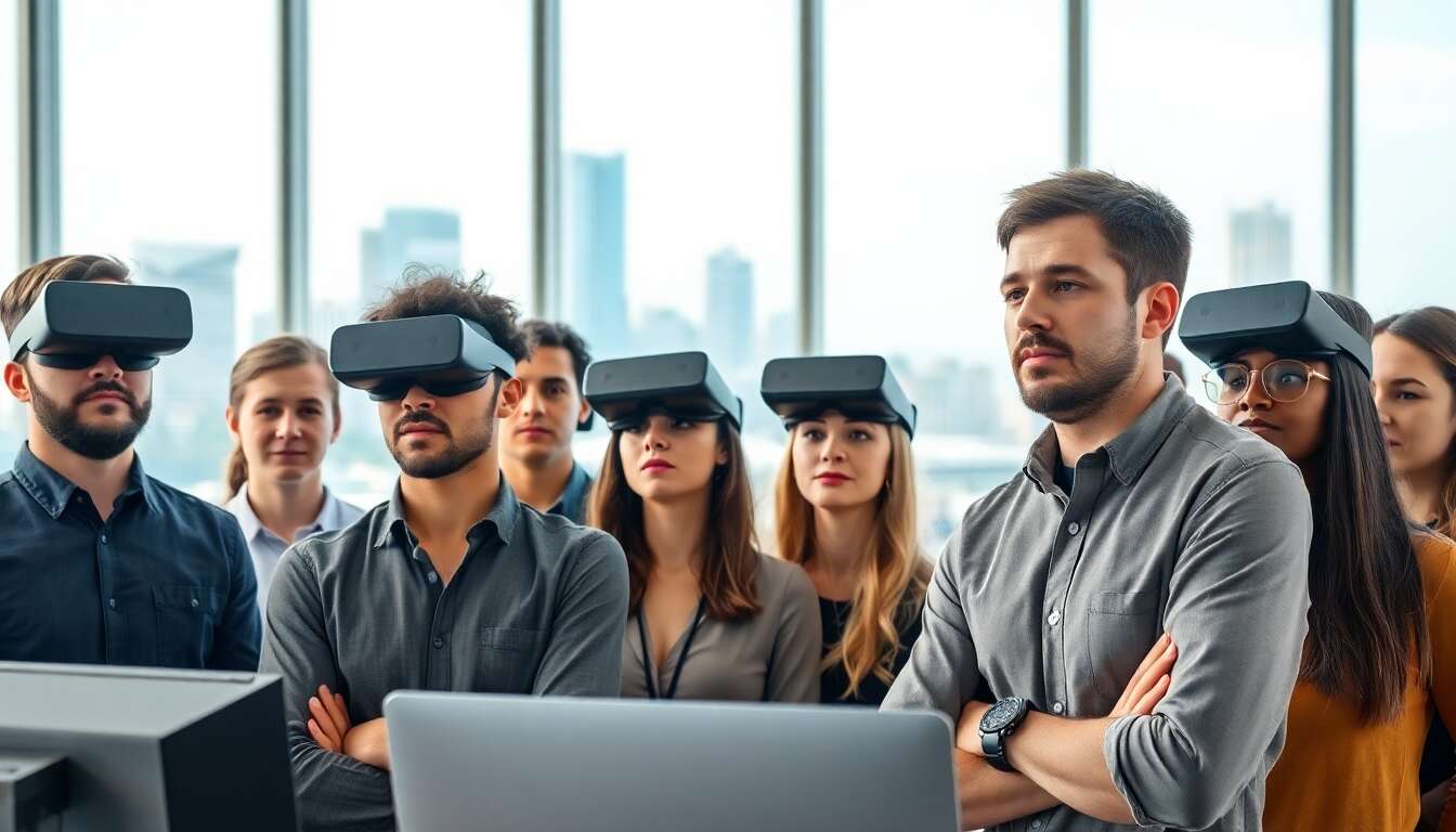 La r&eacute;action des employ&eacute;s de meta