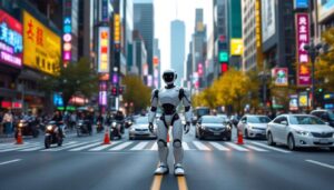 China deploys traffic robot to direct vehicles, pedestrians in streets